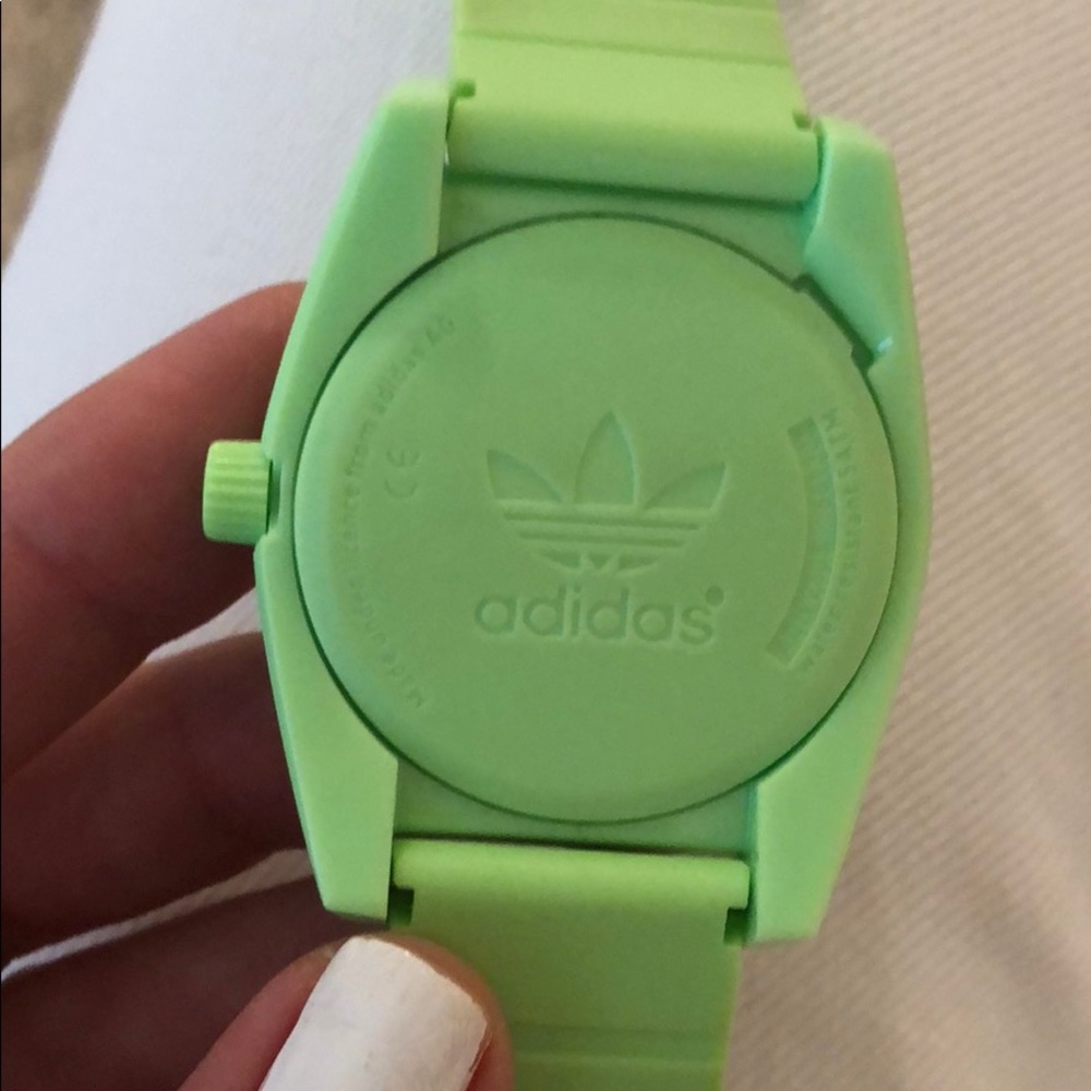 adidas Vibrant Green and Gold Women's Watch - Picture 3 of 4